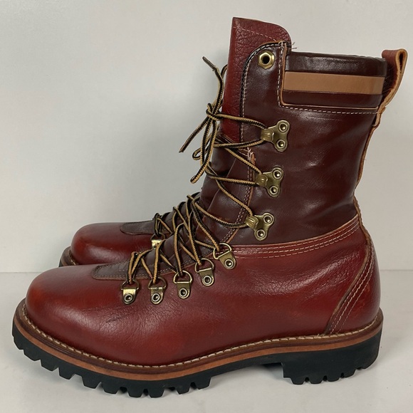 Vintage 1970s Herman Survivor’s Mountaineering Boots Men’s 9 Insulated Soft Toe - Picture 5 of 16